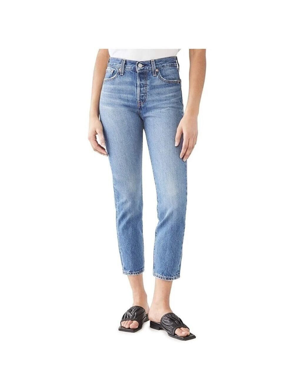 levis Wedgie Icon Fit Jeans High-Rise Button Fly 22861-0095 Size 25